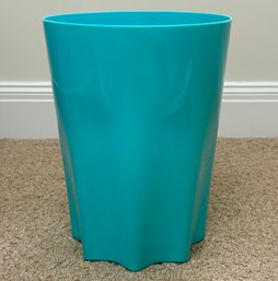 An Acrylic Wastebasket