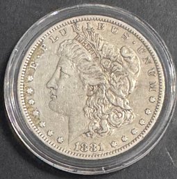 1881-O Morgan Silver Dollar