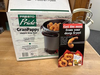 Presto Pride Grand Pappy Electric Deep Fryer New In Box