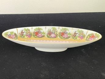 Fine Bone China Oval Olive Bowl