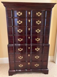 Paid $2,400 Henredon Folio Furniture 7 Drawer Tall Dresser