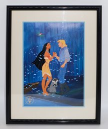 Pocahontas Exclusive Commemorative Lithograph Framed