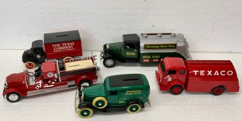 5 Collectible Trucks ~ ERTL & Crown Premium Limited Edition ~ 3 Banks