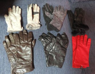 Collection Of Women's Winter Gloves