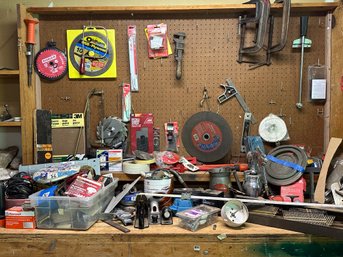 Another Large Assortment Of Hand Tools & Hardware Store Items