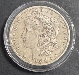 1884-O Morgan Silver Dollar