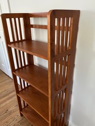 Mission Style Arts & Crafts Folding Bookcase Or Shelf