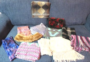 Collection Of  Women's Scarves Alpaca Mossino