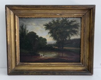 Antique Landscape Painting