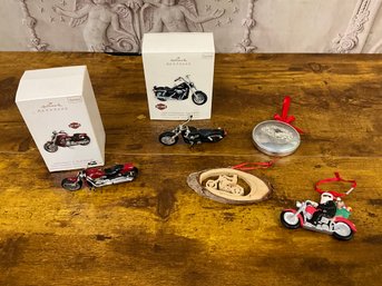 Harley-Davidson Hallmark Christmas Ornaments & Other Fun Motorcycle Biker Ornaments