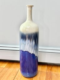 Ombre Blue Vase