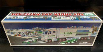 Never Opened 2003 Hess TOY TRUCK And RACE CARS