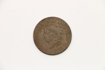 1820 Large Cent Penny Coin