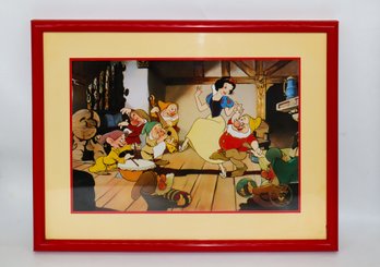 Snow White And The Seven Dwarfs Exclusive Commemorative Lithograph 1994