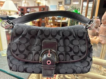 2 Tone Coach Purse