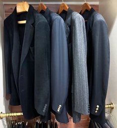 Mens Suits, Some Vintage By Donna Karan, Valentino, Ermenegildo Zenga