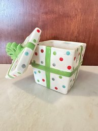 Ceramic Present Box Planter/vase