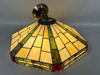 Vintage Tiffany Style Ceiling Lamp