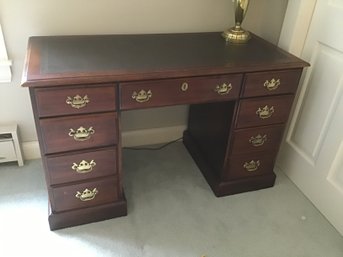 Leather Top Desk