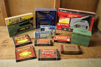 Stapler Lot From Swingline, Bostitch & Arrow