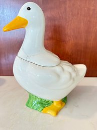 Duck Cookie Jar