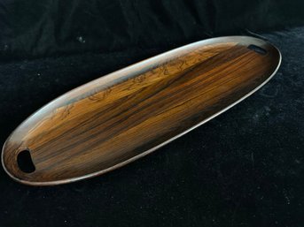 Rosewood Carved Serving Tray