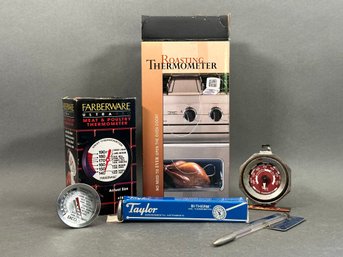 An Assortment Of Kitchen Thermometers