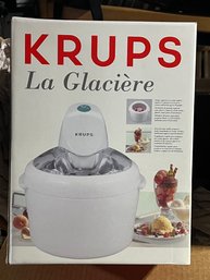 Krups La Glaciere Ice Cream Maker - BOXED