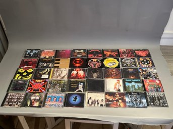 Lot Of 40 Rock And Metal CD's