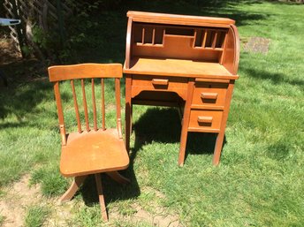 Secretary Desk With Chair #1