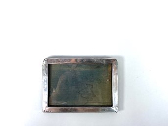 Sterling Silver Picture Frame - Early English