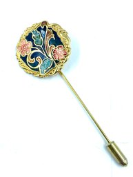 Vintage Cloisonne Stick Pin/hat Pin