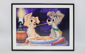 Disney Lady And The Tramp Printed In The USA