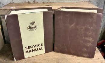 2 Vintage Mack Service Manuals ~ 1980s ~