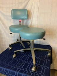 Pair Of Doctor's Office Stools