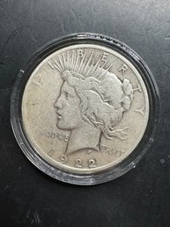 1922 Silver Peace Dollar