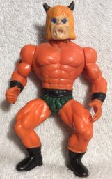1980s Remco Mannix Masters Of The Universe Galaxy Heroes Galaxy Warrior Horned Devil Satyr Action Figure