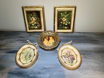 Grouping Of Small Florentine Frames