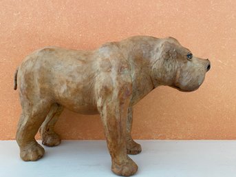 Vintage Standing Bulldog Sculpture