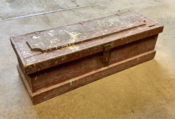 Vintage Wooden Tool Box