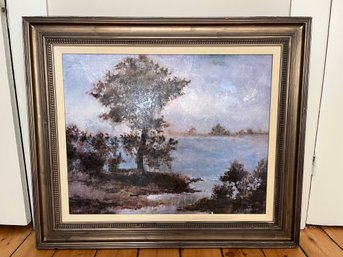 Large Landscape Giclee Painting, Stiles - 39 X 33