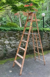 Seven Foot Wooden Ladder