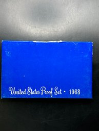 1968 United States Proof Set With Silver Kennedy Half