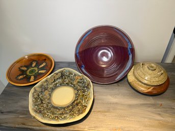 Grouping Of Studio Pottery