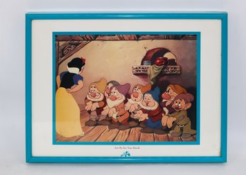 Snow White And The Seven Dwarfs Special Edition Lithograph 1994