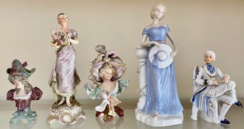 Lot Of Victorian Porcelain Figurines