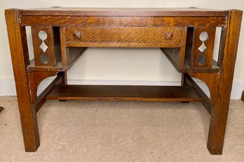 Vintage Mission Oak Desk