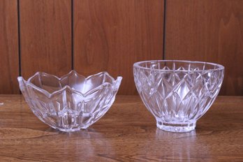 Two Minature Waterford Crystal Bowls