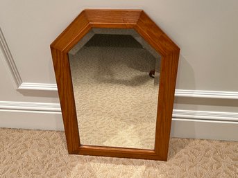 Mirror With Oak Frame