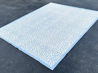 A Modern Wool Hooked Rug In Animal Print By Dash & Albert